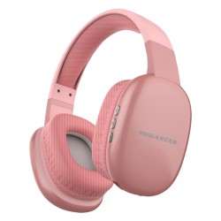 AURICULAR MEGASTAR HPV02BTB / BLUETOOTH / ROSA