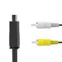 CABLE AUDIO-VIDEO PARA CAMARA SAM S630 / 760 / 860