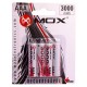 PILA RECARGABLE MOX AAA 3000MAH / 4 PCS