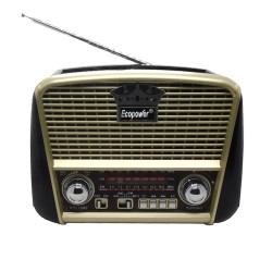 RADIO ECOPOWER EP-F108 - BATERIA - USB - SD - BLUETOOTH