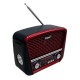 RADIO ECOPOWER EP-F93 - USB - SD - BLUETOOH - BATERIA RECARREGAVEL - RELOGIO