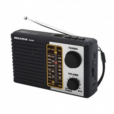 RADIO MEGA STAR X-28BT AM/FM/USB/BLUETOOTH