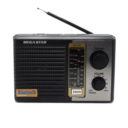 RADIO MEGASTAR RX-17BT - AM/FM - USB - BLUETOOTH