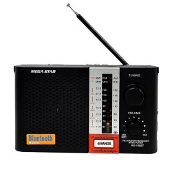 RADIO MEGASTAR RX-188BT 4B / SD / USB / BLUETOOTH