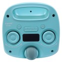 SPEAKER ECOPOWER EP-1965 BLUETOOTH MICROFONO AZUL-CELESTE