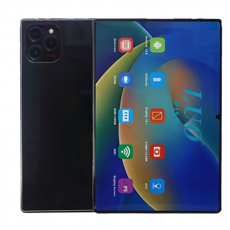 TABLET LUO P15 PRO 128GB 8GB RAM CAPA 4G BLACK