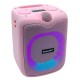 SPEAKER ECOPOWER EP-1965 BLUETOOTH MICROFONO ROSA