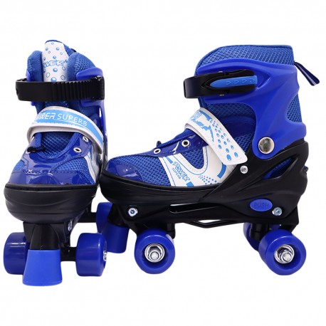 PATINS ROLLER 4-RODAS S1116B /BLU/34-37