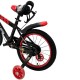 BIKE INFANTIL ARO 16 S1252R BLK/RED