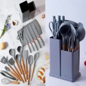 KIT DE COCINA UTENSILIOS DE SILICONA 19 PIEZAS