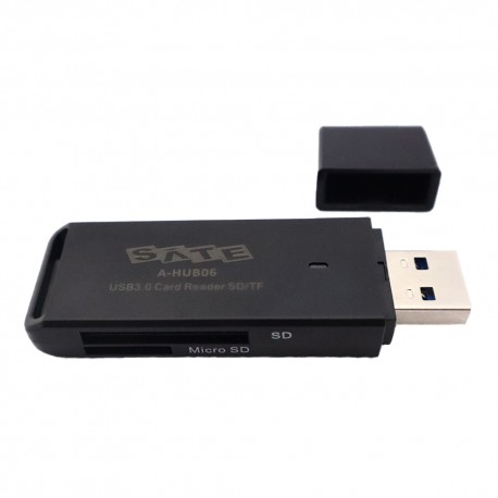 PC HUB SATE A-HUB06 4 USB/LEITOR DE MEM.