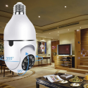 CAMERA IP SMART BOCAL E27 WIFI GIRATORIO ICSEE