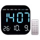 RELOJ DE PARED SATE AC-T6843 BLUE ELECTRICA