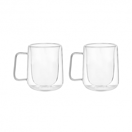 VASO TERMICO DOBLE VIDRIO 300ML 02 UNIDADES