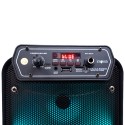 SPEAKER INOVA RAD0023 USB RADIO FM MICROFONO COM FIO BLUETOOTH