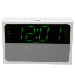 RADIO RELOJ PHILCO PAR1018BT-GR RADIO FM USB BLUETOOTH 2V 50-60HZ