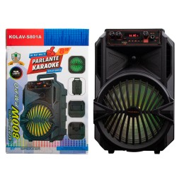 SPK KOLAV S801 8P" REC. USB/FM/BLUETOOT