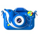 CAMARA INFANTIL LUO LU-X211 CON DISPLAY BLUE