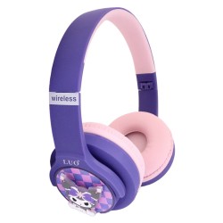 AURICULAR LUO LU-989 HELLO BLUETOOTH LED LILAS