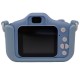 CAMARA INFANTIL LUO LU-X208 CON DISPLAY BLUE