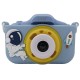 CAMARA INFANTIL LUO LU-X208 CON DISPLAY BLUE