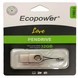 PENDRIVE ECOPOWER 32GB LOVE USB 2.0