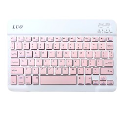 PC TECL/ BLUETOOTH LUO LU-BT029 PINK