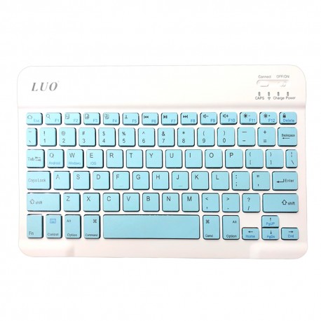 PC TECLADO BLUETOOTH LUO LU-BT029 BLUE