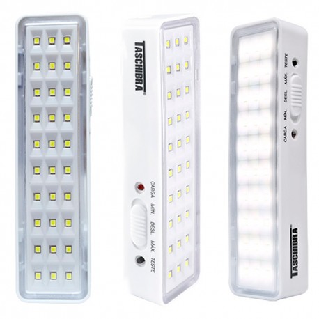 LUMINARIA DE EMERG. TASCHIBRA 30-LEDS 2V