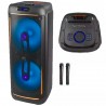 SPEAKER KOLAV J2155 2X15" RECARREGAVEL USB MICROPHONE BLUETOOTH