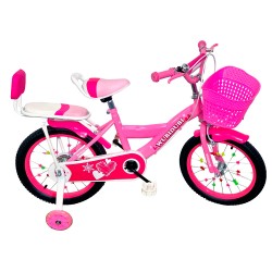 BIKE INFANTIL ARO 16 LY161P ROSA C/CAM.