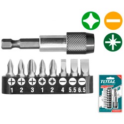 KIT DE PUNTAS PARA DESTORNILLADOR TOTAL D3091