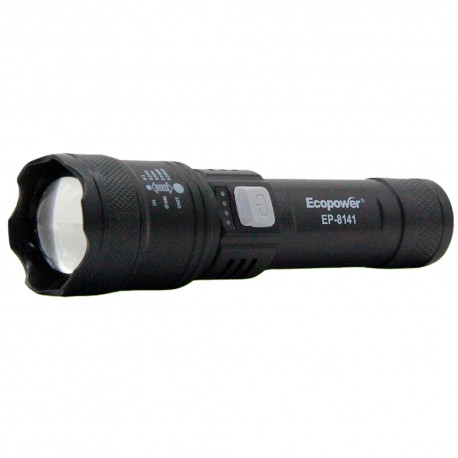 LINTERNA POLICIA ECOPOWER EP-8141 800 LUMENS