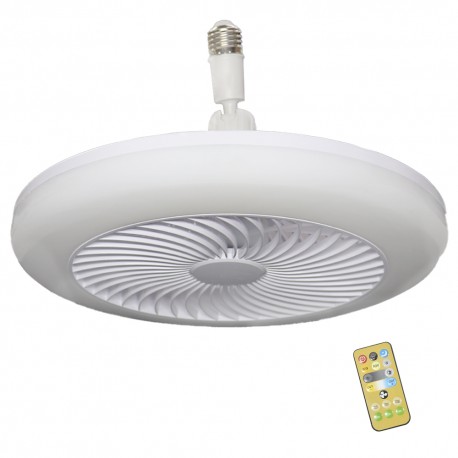 VENTILADOR DE TETO COM ILUMINARIA SATE A-F2703 / 280MM