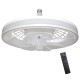 VENTILADOR DE TECHO CON ILUMINARIA SATE A-F2705 / 330MM