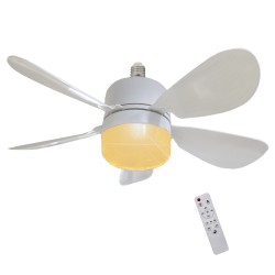 VENTILADOR DE TETO COM LUMINARIA SATE A-F27402 / 420MM