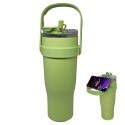 VASO TERMICO CON SUPORTE PARA CELULAR 1200ML