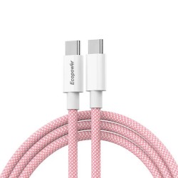 CABLE USB-C - USB-C ECOPOWER EP-6040 / 60W - 1M