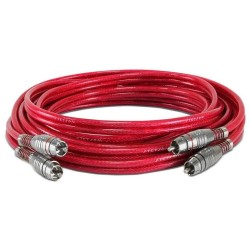 CABLE RCA 5M JKDL BLINDADO - ROJO