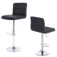 BANQUETA TAPIZADA LEVEL DALIA LVS-160 - NEGRO