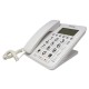 TELEFONO COM FIO N.INC YK-719 BINA - BLANCO