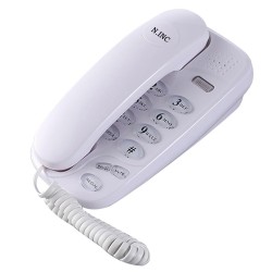 TELEFONE COM FIO N.INC KX-T580P/T - BRANCO