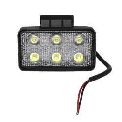 FAROL DE MILHA LED RETANGULAT 6LED