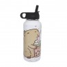 GARRAFA TERMICA INFANTIL - CAPIVARA - INOX - 1000ML