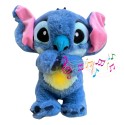 PELUCHE STITCH QUE RESPIRA - CON 3 PILAS AAA - AZUL