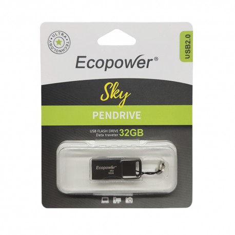 PEN DRIVE ECOPOWER 32GB SKY USB 2.0