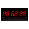 RELOJ DE PARED JH-4600 / ELETRICO / TEMP / GRADO