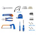 CAJA DE HERRAMIENTAS CON TALADRO WADFOW WDT1B77 / 12V / 77 PCS