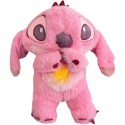 PELUCHE STITCH QUE RESPIRA - CON 3 PILAS AAA - ROSA