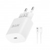 CARGADOR HYE HYEC180CL / USB-C A USB-C A LIGHTNING
